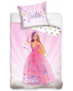 Детски спален комплект Sonne - Barbie, 2 части 